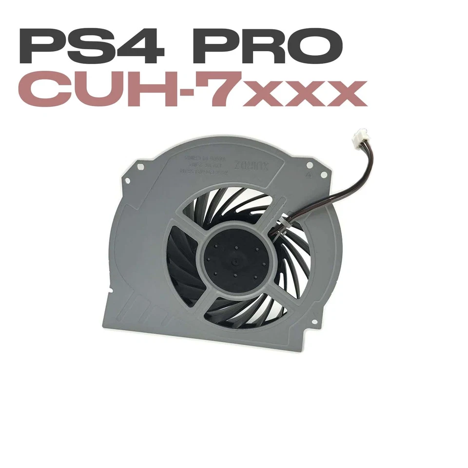 ROMKIDS PS4 CPU Lüfter PlayStation 4 Pro CUH-7000 CUH-7XXX Fan Ventilator Austausch DIY