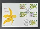 GB 1993 STUART FDC ORCHIDS WORLD CONFERENCE WORSHIPFUL COMPANY OF GARDENERS  Pmk