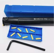 25mm MGIVR3125-2 Grooving Cut-Off lathe tool holder MGMN200-G carbide insert