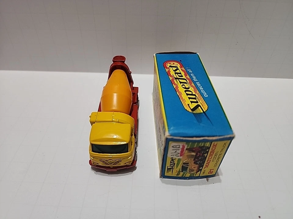 Matchbox Superfast No21 Foden Concrete Truck VNM In Nm Box - Image 2 of 4