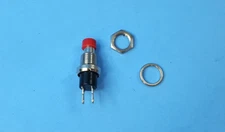 4 PCS- MOMENTARY PUSH BUTTON SWITCH PANEL MOUNT, WITH HARDWARE