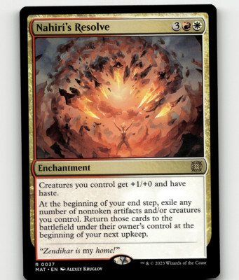 MTG Nahiri's Resolve 37 MOM: The Aftermath