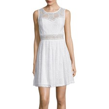 by & by Sleeveless Lace Dress Juniors Size 13 Msrp $52.00 New