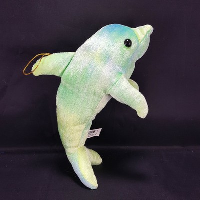 rainbow dolphin stuffed animal
