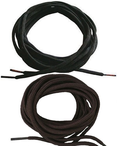 NEW: KombatUK Round 60 inch Long 100% Nylon Tough Durable Patrol Boot Shoe Laces - 第 1/3 張圖片
