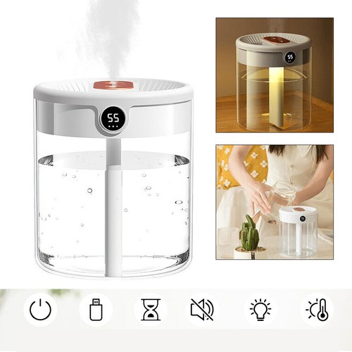 Smart Sensor Humidifier Quiet Operation 3 Mist Modes 2L Top Fill USB Powered - Picture 16 of 24