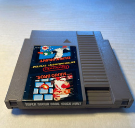 Super Mario Bros / Duck Hunt (Nintendo NES) Cartridge PLUS Instructions, Tested