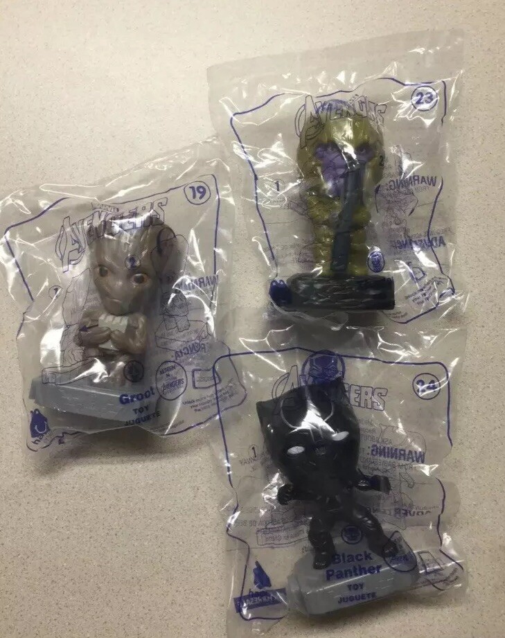 mcdonalds black panther toys