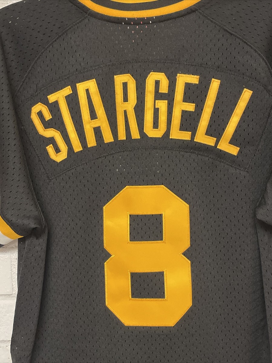 MLB PIRATES ジャージー Mitchell & Ness Lサイズ Mitchell & Ness Pittsburgh Pirates #8 Baseball Jersey New