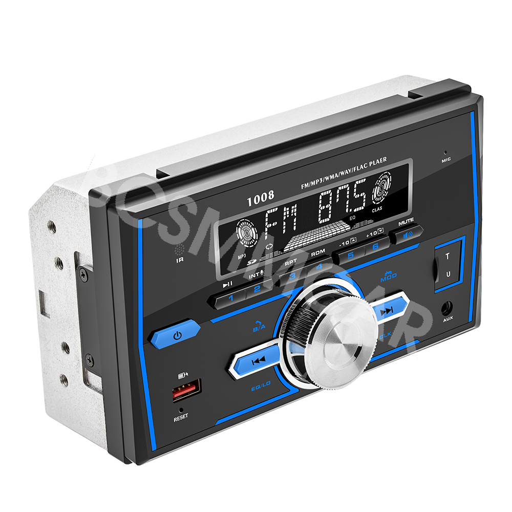 Double 2Din Car Stereo Audio Player Radio Bluetooth FM AUX USB TF 7 Color Lights
