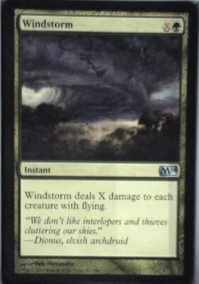 Windstorm - Magic 2014 (M14): #201, Magic: The Gathering Nm R74