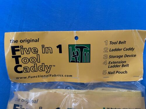 The Original Five in One TOOL CADDY Brand NEW Tool Belt Ladder Caddy Tote Pouch - Picture 3 of 8