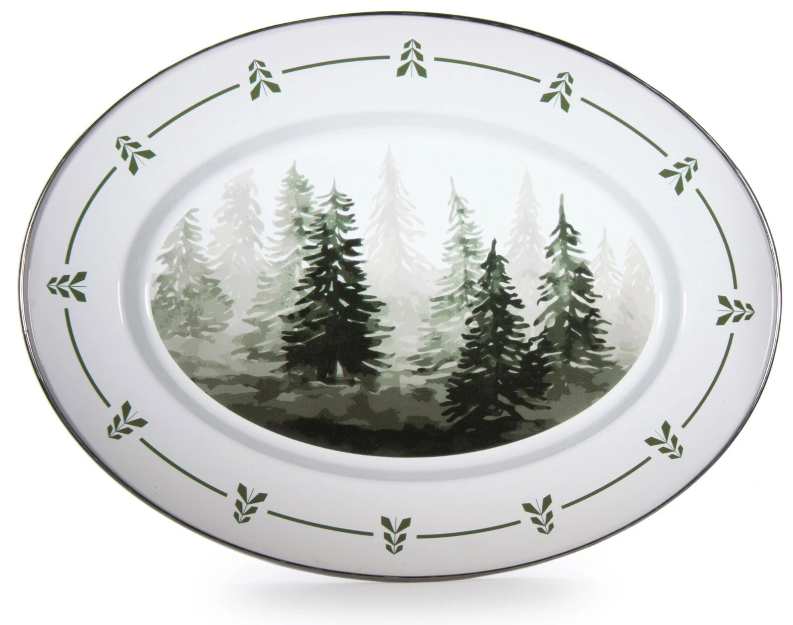 Golden Rabbit Serving Platter