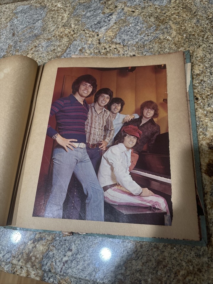 The Osmonds 1970s Fan made Scrapbook! Huge! David Cassidy Jackson 5