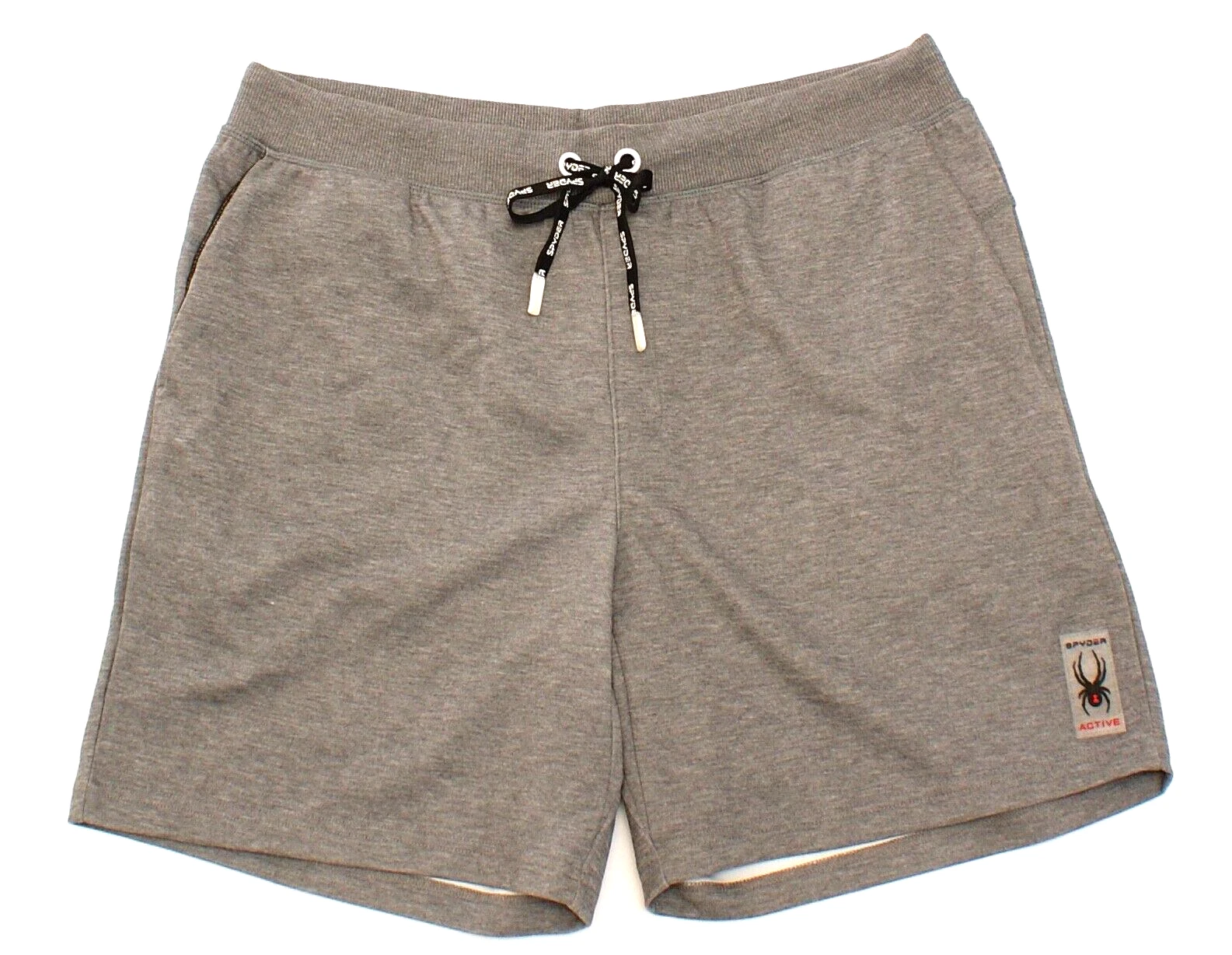 Spyder Heather Gray Interlock Quick Dry Stretch Drawstring Shorts Men's XL
Opens in a new window or