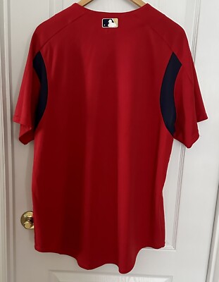 Authentic Majestic Washington Nationals DC Red Baseball