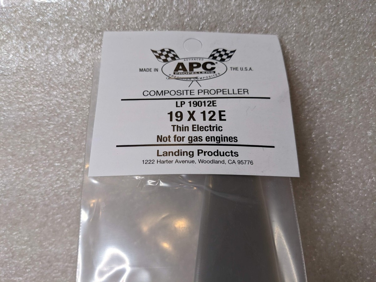 🔥BRAND NEW🔥 APC Blade Propeller 18 x 10E, 19 x 12E, 20 x 10E, 18