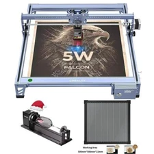 Creality Falcon 5W Laser Engraver Cutting DIY with Rotary Roller+Working Table