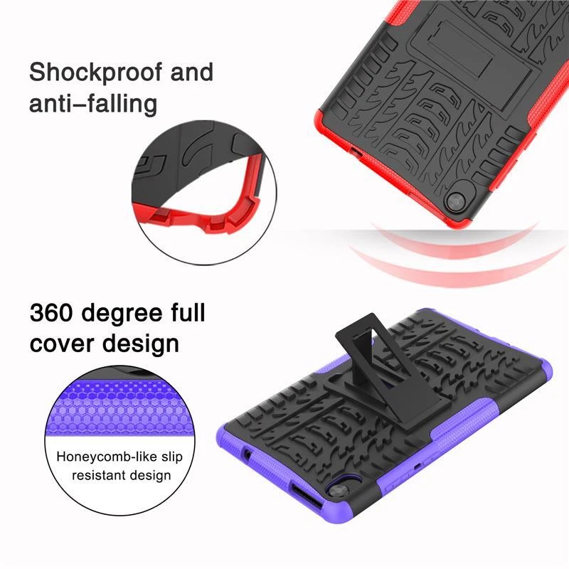 For Lenovo Tab M8 3rd TB8506 P11 Pro M10 HD 2nd / Plus E10 Shockproof Case Cover - Image 4 of 4