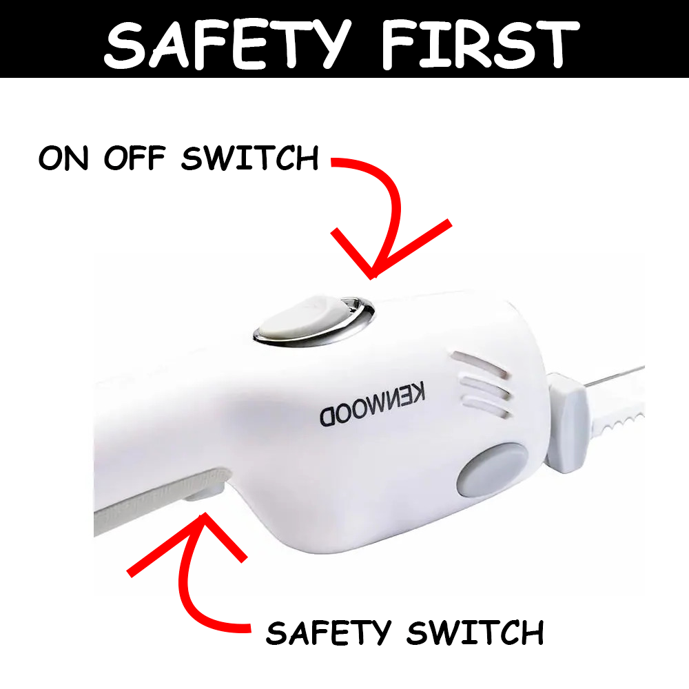 Kenwood Cordless Electric Knife Rechargeable Carving Bread Meat Slicer