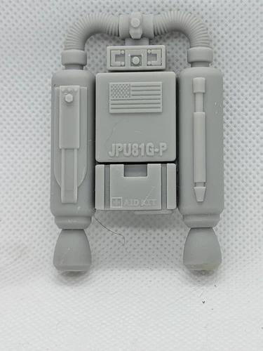 3d Printed STICKER JUMP J.U.M.P. JETPACK 1:12 6" GI Joe Classified/Marvel Legend