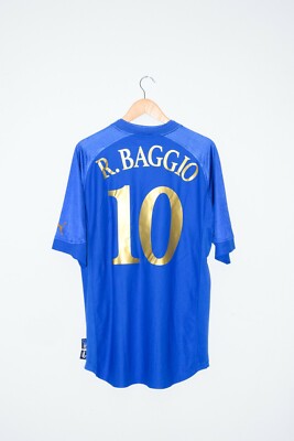 🔥2004 BAGGIO authentic shirt Italia retro vintage Inter Milan
