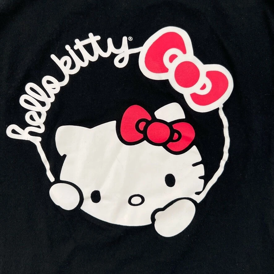Hello Kitty Tank Girl Small Sleeveless Shirt Japan Sleepwear Spell Out Core Ex - Image 4 of 4