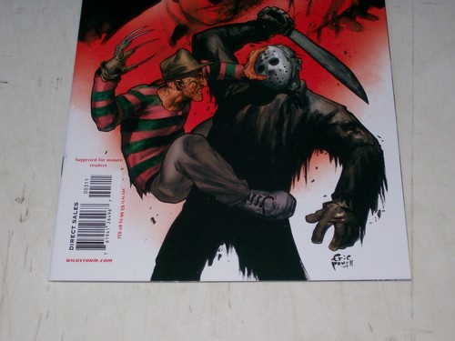 Freddy vs Jason vs Ash #3 NM unread DC Wildstorm Dynamite 2008 - Picture 2 of 4
