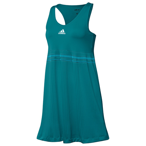 Adidas ADIPURE PLISADO Formoción VESTIDO Falda Tenis CORTO SUJETADOR AJUSTADO Top Camisa Talla S - Imagen 9 de 9