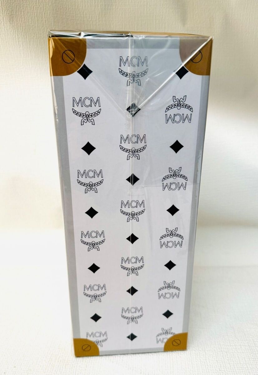 BE@RBRICK MCM WHITE CHROME Ver. 100% & 400% Figure Set BE@RBRICK MCM WHITE CHROME Ver. 100% & 400% Figure Set