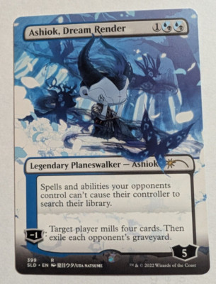 Ashiok, Dream Render (Borderless) Secret Lair Drop Series Foil Li'l Walkers
