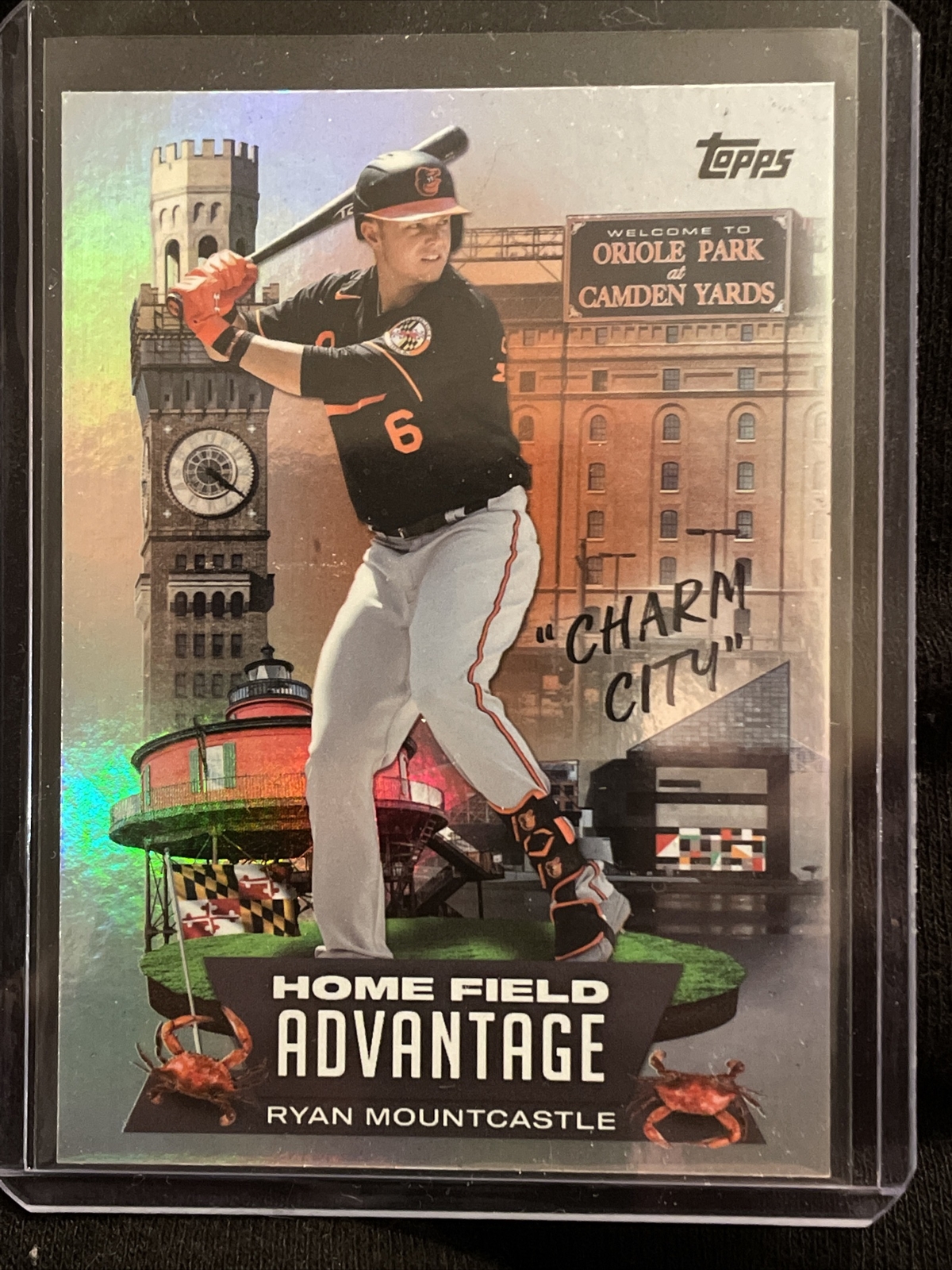 Ryan Mountcastle 2022 Topps Update HA-24 Home Field Advantage Case Hit Insert SP
