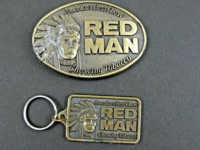red man belt buckle 1988