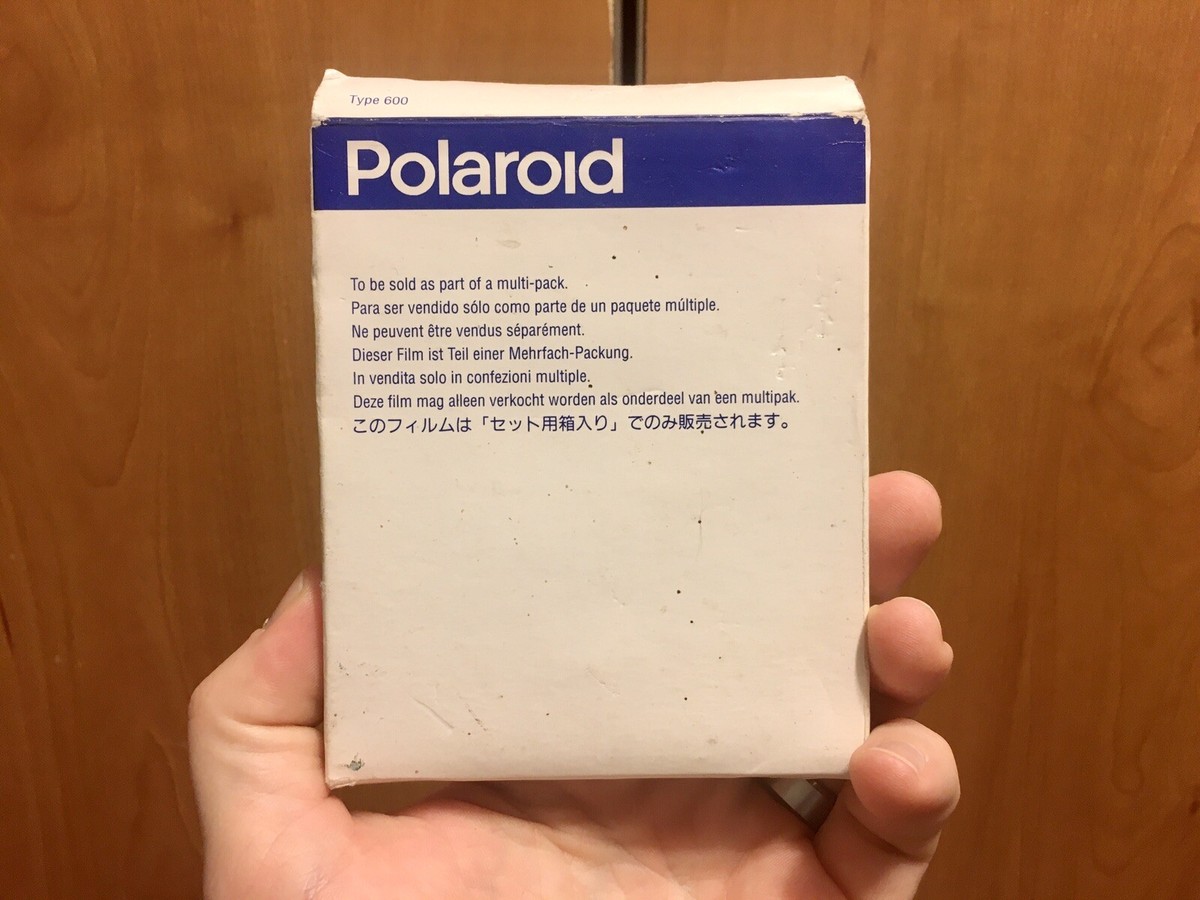 Old Polaroid Film Vintage 90s Polaroid Type 600 Instant Film