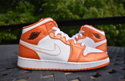 red1121ページ Nike Air Jordan 1 Mid SE GS 'Turf Orange' 2021 BQ6931-802