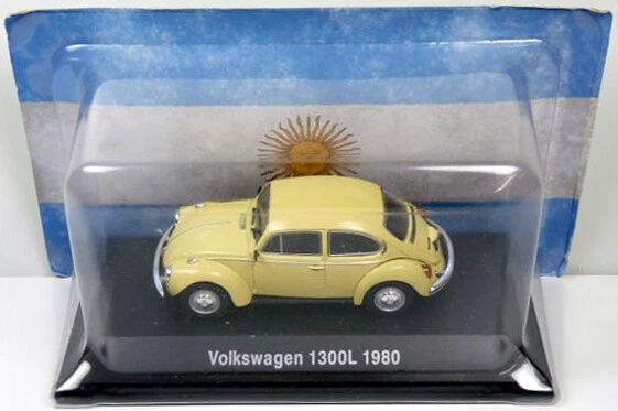 VW Beetle 1300L 1980, Cream, 1:43 Scale Diecast Model (LX28) - Image 3 of 3