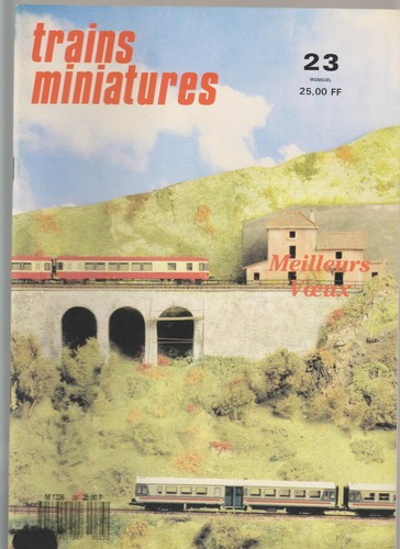MODELLZÜGE NR. 23 BB 1400 / HALLE MANCHANDISE MVB / BOURBONNE LES BAIN