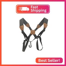 Cheerock Padded Saxophone Harness Strap with Metal Hook for Alto Tenor Sax
