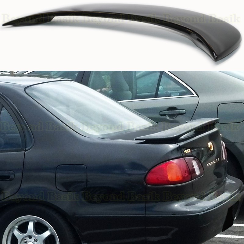 For Toyota COROLLA 1998 99 00 01 2002 Factory Style GLOSS BLACK