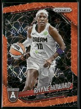 2025 Panini Prizm WNBA Rhyne Howard #11 Orange Ice Indiana Fever BB859