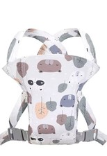 4 in 1 Carrier Backpack Front Back Carrying Wrap Seat Newborn up to 33 lbs