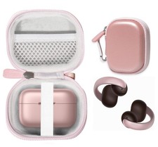 CaseSack Case for Soundcore AeroClip by Anker Rose Compact small, Rose gold