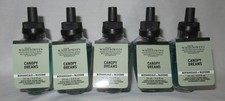 White Barn Bath & Body Works Wallflower Refill Bulb Lot Set of 5 CANOPY DREAMS