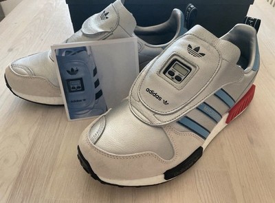 adidas Micropacer x R1 Sneaker Silber Torsion, Größe 43 1/3 UK 9 US 9.5