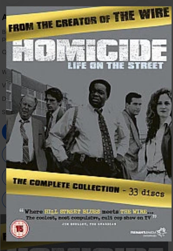 Homicide - The Complete Series (DVD, 2010)