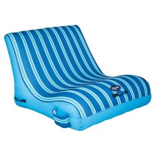 Aqua Pool and Patio Chair Inflatable Pool Lounge Float