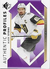 2023-24 UD SP #AP-18 MARK STONE AUTHENTICS PROFILES PURPLE 23-24 UPPER DECK /99