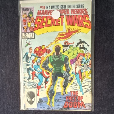 Marvel Comics Secret Wars #11 (1985) Doctor Doom ''The Face of Doom''