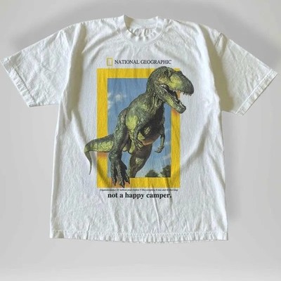 National Geographic not Happy Camper Retro T-Shirt