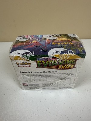 evolving skies booster box ebay Pokemon TCG Sword and Shield Evolving Skies Booster (178-80877) for sale online